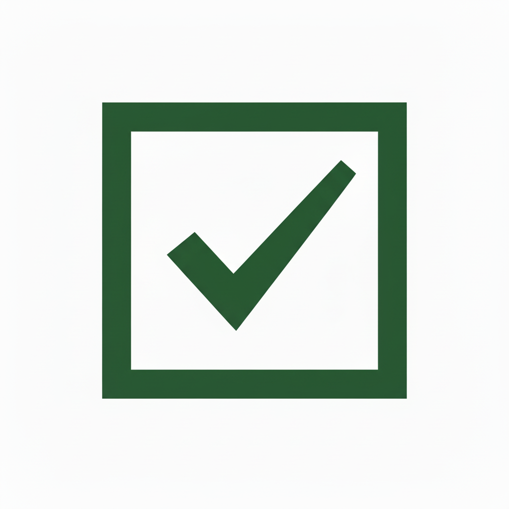 but a dark green one