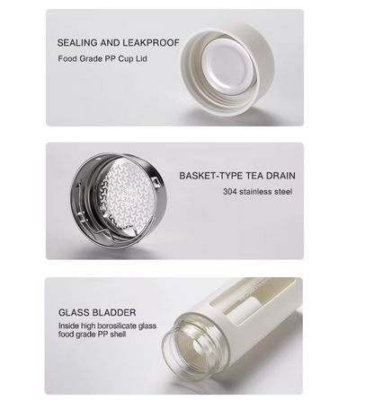 Emotiva™ Portable Loose Leaf Tea Infuser