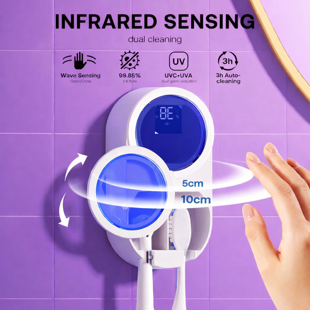 OralCleanse Pro UV Toothbrush Sanitizer
